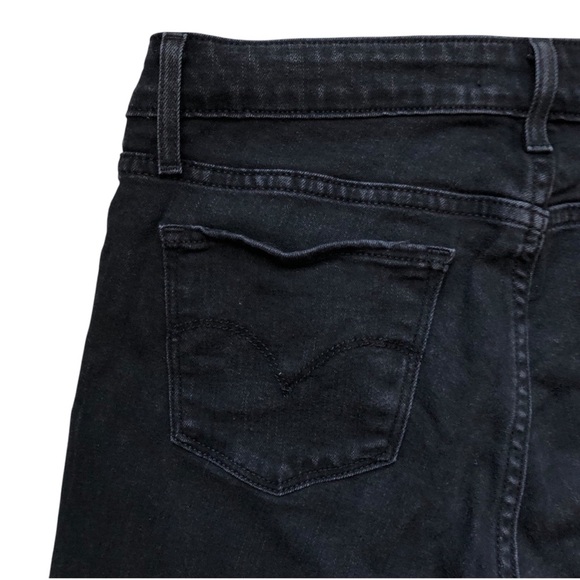 Levi’s 712 Slim Denim Jeans – Soft Black – Women’s Size 28 - Picture 10 of 12